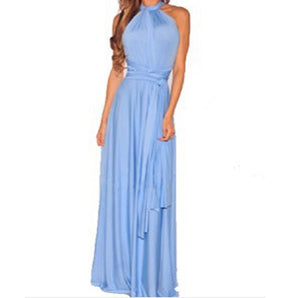 Ladies Sexy Women Maxi Club Dress Bandage Long Party Multiway Swing Dress Convertible Infinity Robe Bridesmaids Boho Women Dress