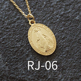 Coin Necklace 925 Silver Choker Kolye Gold Pendant Charm Minimalism Vintage Boho Bijoux Femme Collier Necklace Women Jewelry