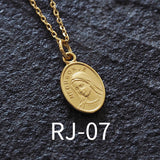 Coin Necklace 925 Silver Choker Kolye Gold Pendant Charm Minimalism Vintage Boho Bijoux Femme Collier Necklace Women Jewelry