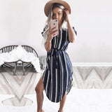 Summer Dress 2019 Women Boho Style Geometric Print Beach Dress Elegant Party Dresses with Belt Vestidos de fiesta Plus Size XXXL