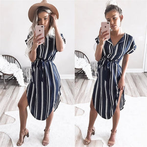 2019 Hot Sale Women Midi Party Dresses Geometric Print Summer Boho Beach Dress Loose Batwing Sleeve Dress Vestidos Plus Size