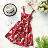 Marwin 2019 New Off shoulder ruffle Dot summer Dress women white strap chiffon beach Boho party sexy dresses vestido furits