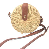 Women Summer Handmade Rattan Bag